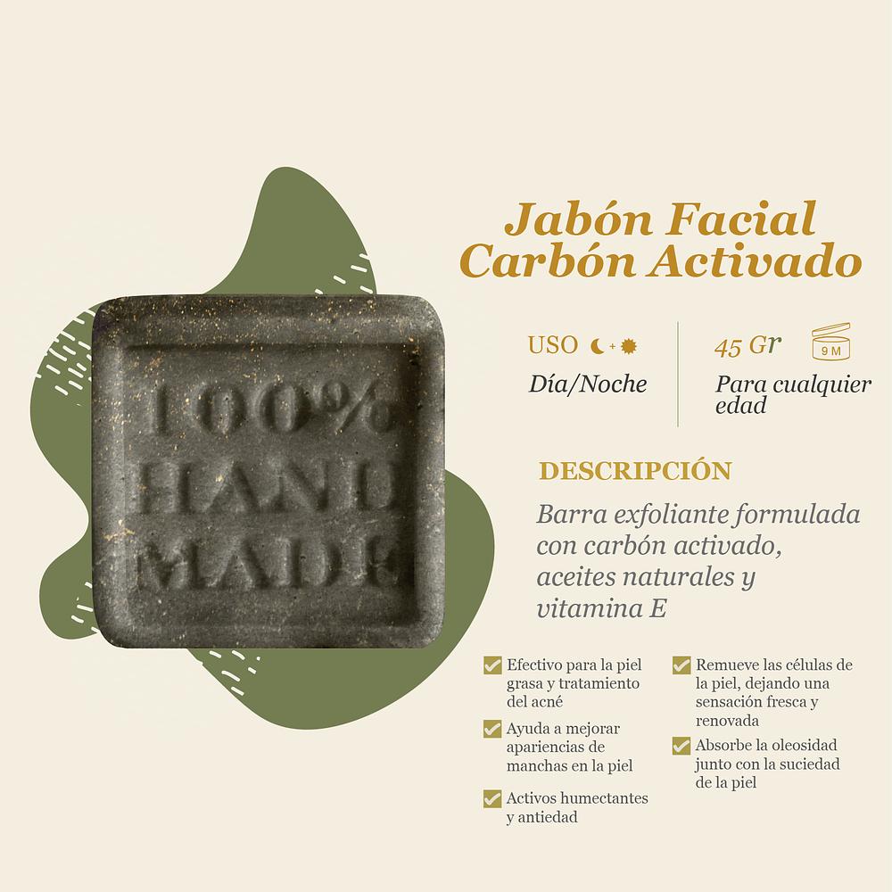 MatiMati - Jabón Facial Carbón Activado