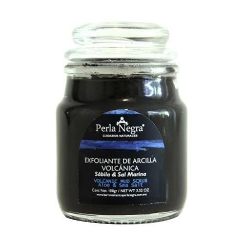 Perla Negra - Exfoliante de Arcilla Volcánica & Sábila