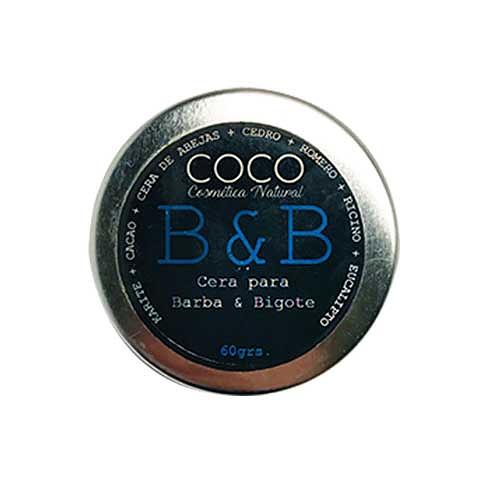 Coco Cosmética Natural - Cera para Barba y Bigote "B&B"