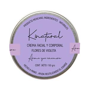 Kinatural - Crema de flores de violeta 100grs