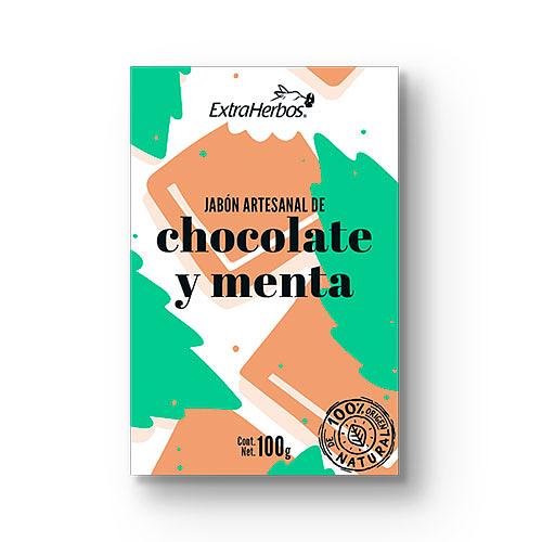 Extraherbos - Jabón Artesanal de Chocolate y Menta