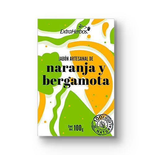 Extraherbos - Jabón artesanal de Naranja y Bergamota