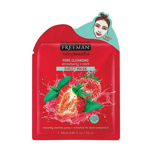 Freeman Beauty - Mascarilla Facial Pore Cleasing Strawberry + Mint 25 ml