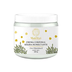 MatiMati - Crema Sólida Corporal Humectante Con Vitamina E