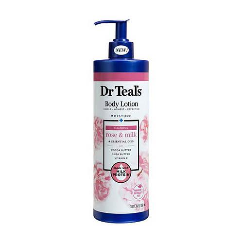 Dr Teal's - Calming Rose & Milk Body Lotion