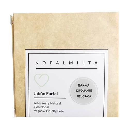 Nopalmilta - Jabón Exfoliante Barro Negro