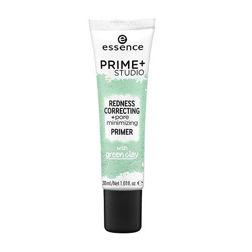 Essence Cosmetics - Prime+ Studio Redness Correcting + Pore Minimizing Primer