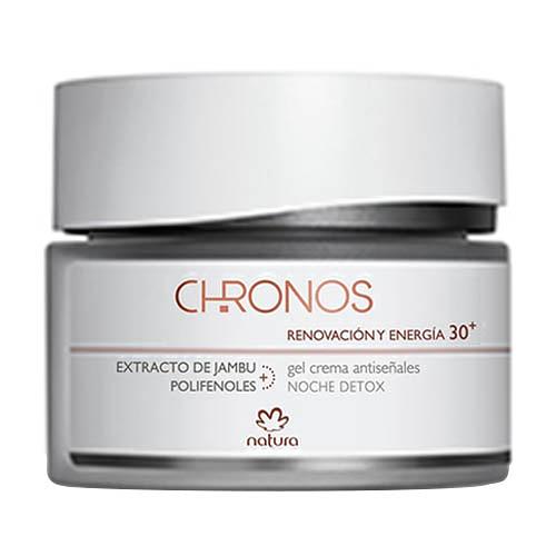Natura - Chronos - 30+ Crema Antiseñales Noche Renovación y Energía