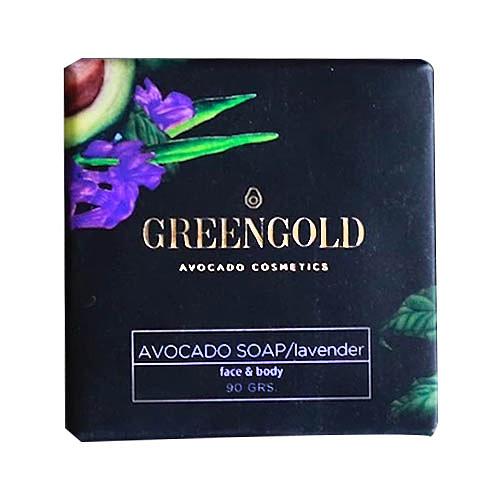 Greengold - Jabón en barra con lavanda