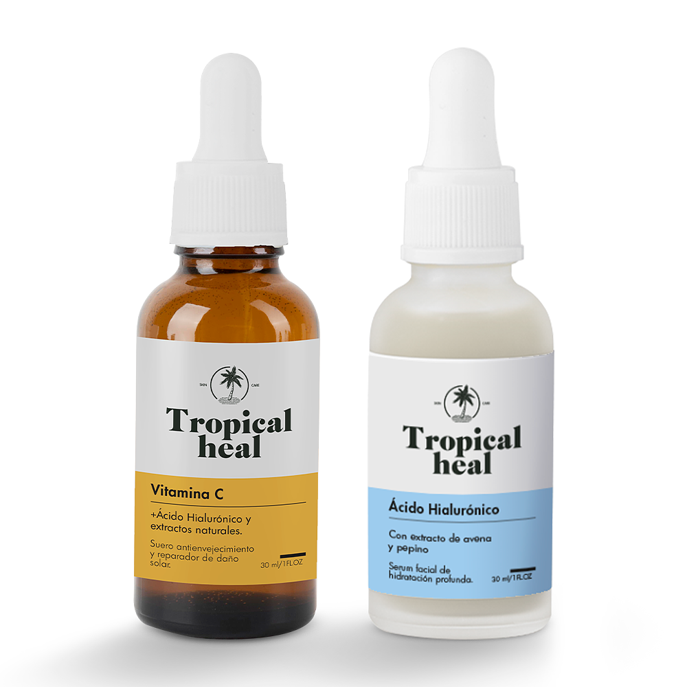Tropical Heal - Perfect Skin Duo | Vitamina C + Ácido Hialurónico