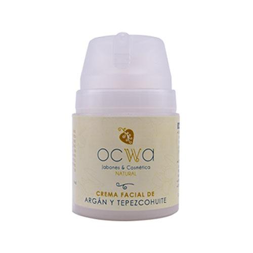 Ocwa - Crema Facial de Argán y Tepezcohuite