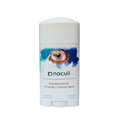 Nacuii - Desodorante de Concha Nácar y Té Verde