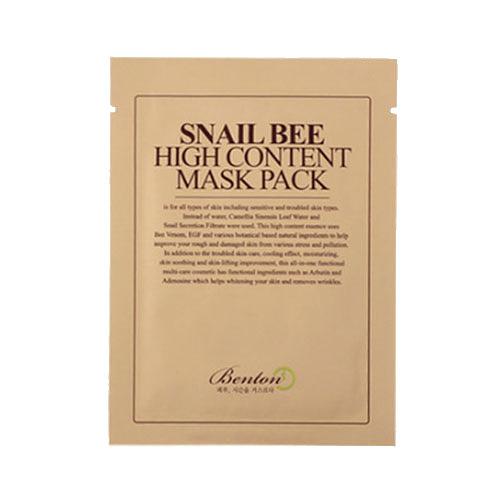 Benton - Snail Bee High Content Mask Sheet
