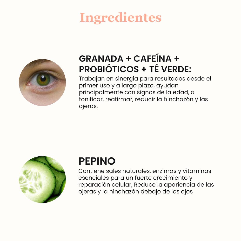 Elié Bloom - Gel Contorno de Ojos Recover Better con Granada + Probióticos